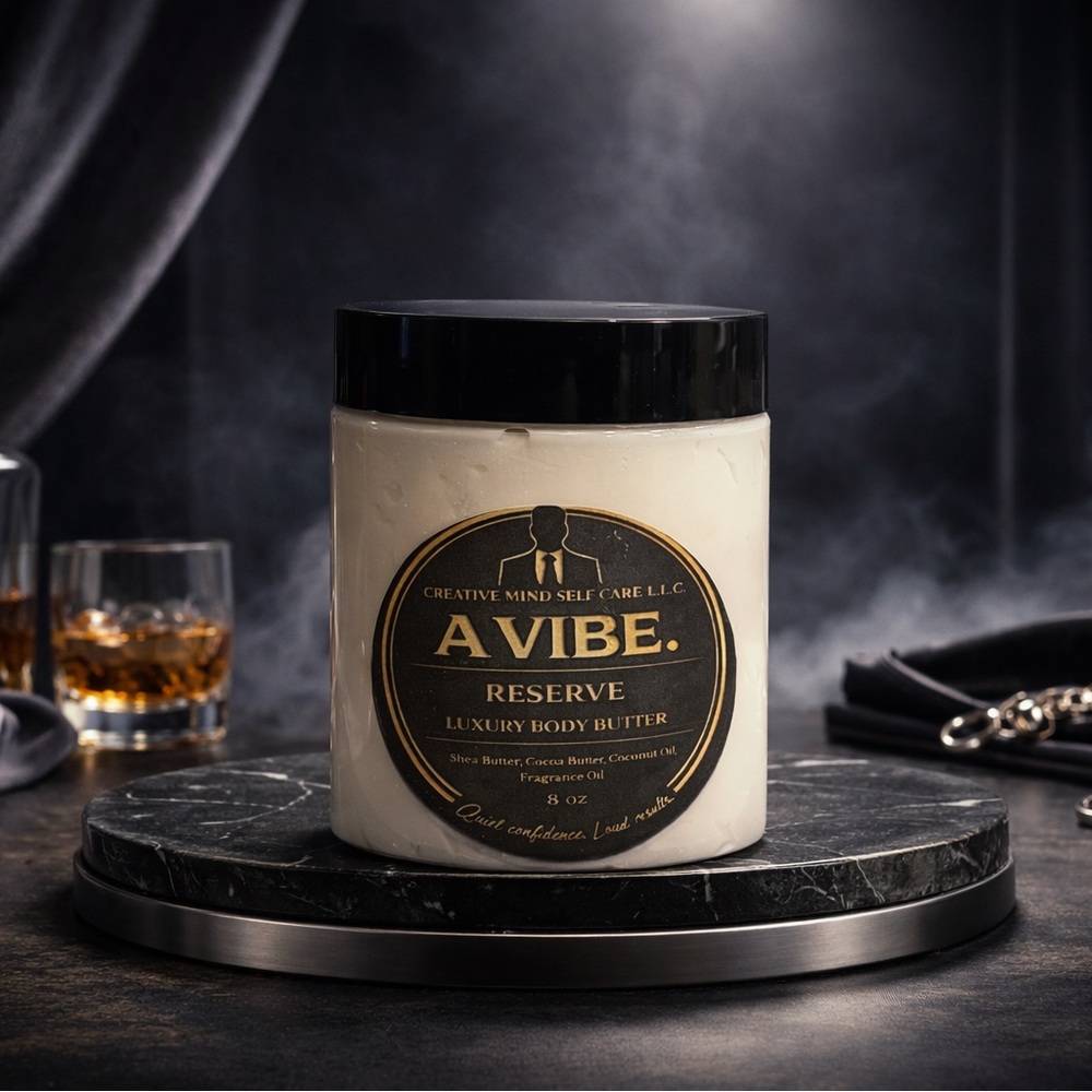 A.VIBE Reserve – Luxury Men’s Body Butter